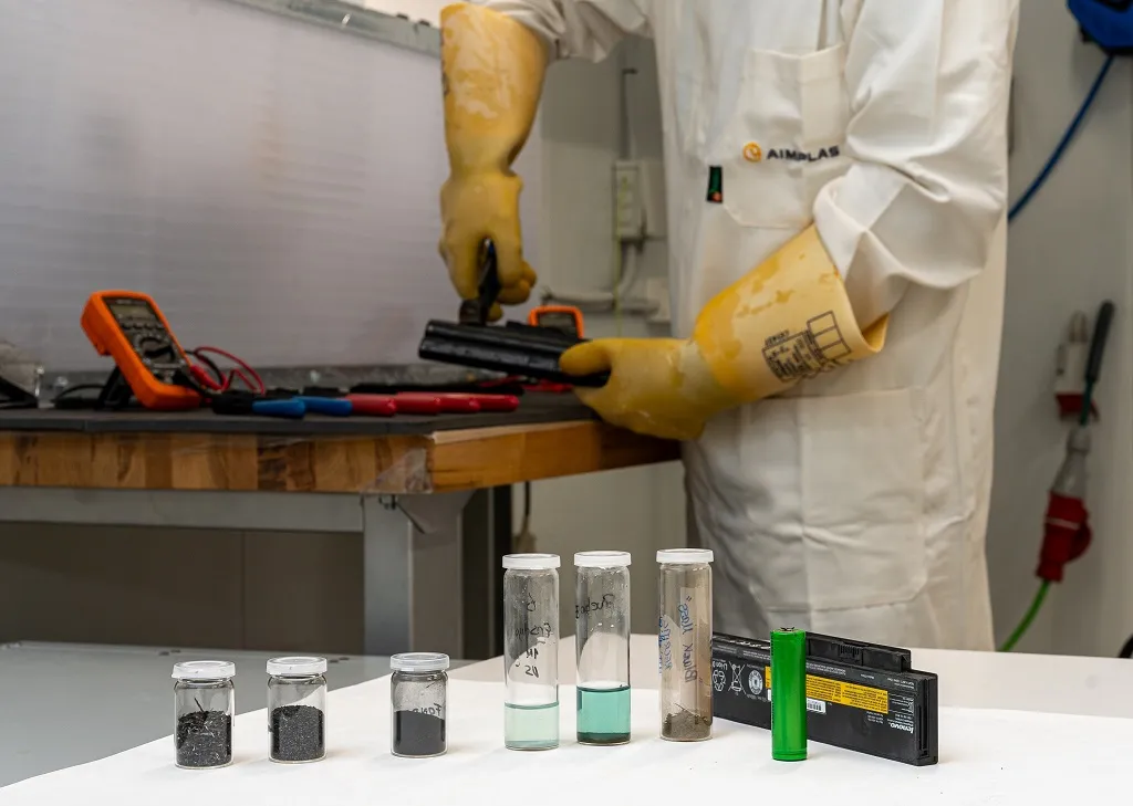 reciclado batería ion litio